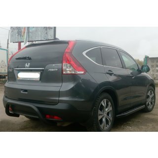 Heckbügel AK007 Schwarz (Edelstahl) Honda CRV 2012-2016 Foto 2