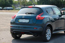 Nissan Juke 2010-2019 Heckbügel AK007 Schwarz (Edelstahl) Foto 1