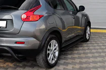 Nissan Juke 2010-2019 Heckbügel AK007 Schwarz (Edelstahl) Foto 4