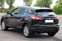 Nissan Qashqai 2014-2021 Heckbügel AK007-1 Schwarz (Edelstahl) Foto 4