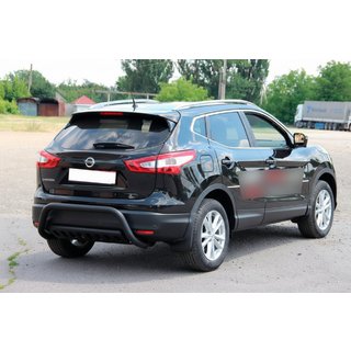 Heckbügel AK007-1 Schwarz (Edelstahl) Nissan Qashqai 2014-2021 Foto 3