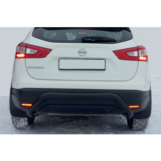 Heckbügel AK007-1 Schwarz (Edelstahl) Nissan Qashqai 2014-2021 Foto 2