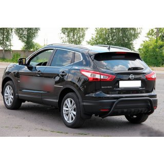 Heckbügel AK007-1 Schwarz (Edelstahl) Nissan Qashqai 2014-2021 Foto 4