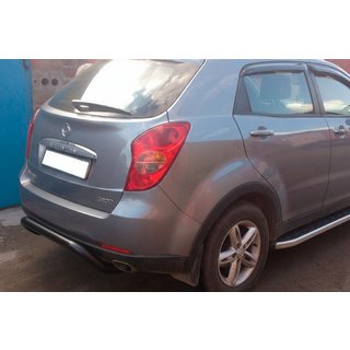 Heckbügel AK007 Schwarz (Edelstahl) SsangYong Korando 2010-2019 Foto 4