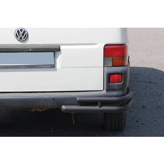 Doppelte hintere Eckschutzrohre AK003-Double Black (2 Stk., Edelstahl) Volkswagen T4 Caravelle/Multivan 1990–2003 Foto 3
