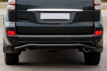 Toyota Land Cruiser Prado 120 2002-2009 Heckschutz AK008 Schwarz Foto 3