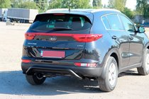 Kia Sportage 2015-2021 Heckschutz AK007 Schwarz (Edelstahl) Foto 1