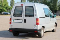 Citroen Jumpy 1996-2007 Hintere doppelte Eckrohre AK003 Double Black (Edelstahl) Foto 2