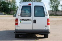 Citroen Jumpy 1996-2007 Hintere doppelte Eckrohre AK003 Double Black (Edelstahl) Foto 3