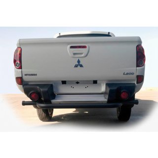 Heckschutz AK007 Schwarz (Edelstahl) Mitsubishi L200 2006-2015