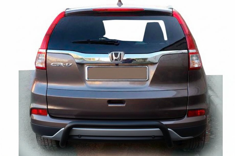 Honda CRV 2017-2022 Heckbügel AK007 Black (2016-2019, Edelstahl) Image