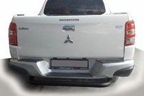 Fiat Fullback 2016- Heckschutz AK007 Schwarz (Edelstahl) Foto 1
