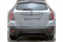 Opel Antara 2006-2017 Heckbügel AK007-2 Schwarz (Edelstahl) Foto 1