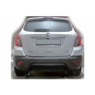 Heckbügel AK007-2 Schwarz (Edelstahl) Opel Antara 2006-2017