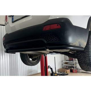 Hintere Eckschutzrohre mit Mittelteil AK007-3 Schwarz (2 Stk., Edelstahl) Kia Sorento II XM 2009-2014 Foto 2