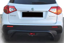 Suzuki Vitara 2015- Heckschutz AK007 Schwarz (Edelstahl) Foto 1