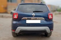 Dacia Duster 2018-2024 Heckschutz AK007 Schwarz (Edelstahl) Foto 2