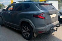 Renault Duster 2024- Heckschutz AK007 Schwarz (Edelstahl) Foto 2