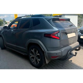Heckschutz AK007 Schwarz (Edelstahl) Dacia Duster 2024- Foto 2
