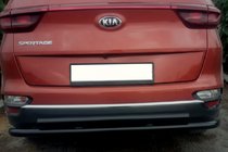 Kia Sportage 2015-2021 Heckschutz AK002-2 Schwarz (Edelstahl) Foto 3