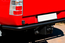Ford Ranger 2007-2011 Heckschutz AK005 Schwarz (Edelstahl) Foto 2