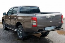 Fiat Fullback 2016- Heckschutz AK005 Schwarz (Edelstahl) Foto 1