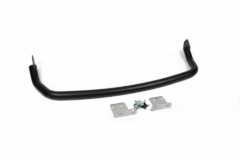 Hyundai Santa Fe 2 2006-2012 Hinterer Schutz AK005 Schwarz (2 Stk, Edelstahl) Image