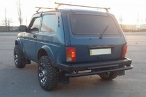 Lada Niva und Urban 1977- Heckbügel AK002 Double Black Foto 1