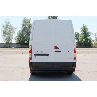 Heckbügel AK011 Schwarz (Edelstahl) Nissan NV400 2010-2024 Foto 3