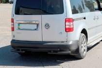Volkswagen Caddy 2010-2015 Hinterer Überrollbügel AK003-2 Schwarz (2 Stk., Edelstahl) Foto 1