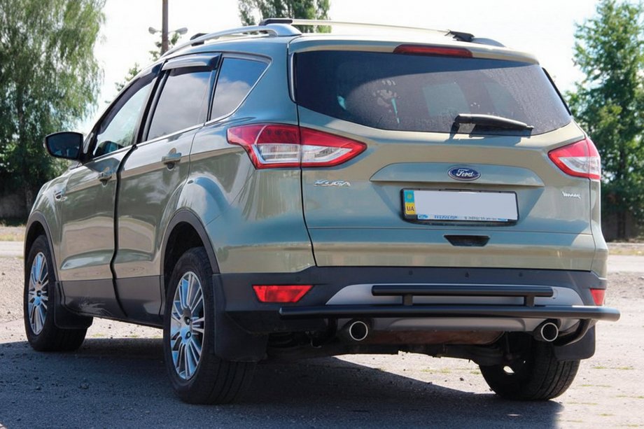 Ford Kuga/Escape 2013-2019 Heckbügel AK002-2 Schwarz (Edelstahl) Image