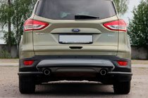 Ford Kuga/Escape 2013-2019 Heckbügel AK002-3 Schwarz (Edelstahl) Foto 1