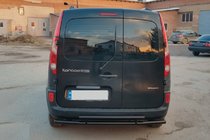 Renault Kangoo 2008–2020 Heckbügel AK002-2 Schwarz (Edelstahl) Foto 2