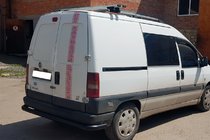 Fiat Scudo 1996-2007 Heckschutz AK005 Schwarz (Edelstahl) Foto 3