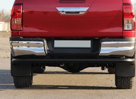 Toyota Hilux 2015- Hinterer Überrollbügel AK005-2 Schwarz (Edelstahl) Foto 2