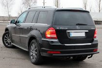 Mercedes GL class X164 2006-2012 Heckbügel AK-style Schwarz (Edelstahl) Foto 2