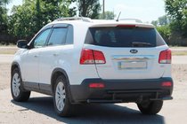 Kia Sorento II XM 2009-2014 Heckbügel AK002-2 Schwarz (Edelstahl) Foto 2