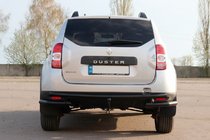 Renault Duster 2008–2017 Heckbügel AK005-Special Black (Edelstahl) Foto 2