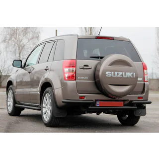 Heckschutz AK003-2 Schwarz (Edelstahl) Suzuki Grand Vitara 2005-2017 Foto 3
