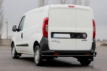 Fiat Doblo II 2010-2022 Hinterer Überrollbügel AK005/2-Doppel Black (Edelstahl) Foto 5