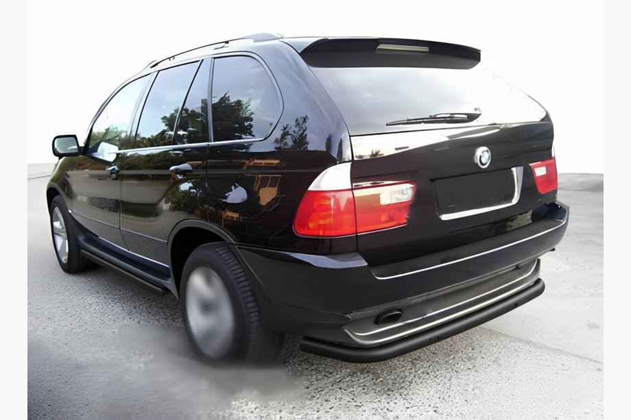 BMW X5 E53 1999–2006 Heckschutzbügel Special Black (Edelstahl) Image