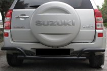 Suzuki Grand Vitara 2005-2017 Heckschutz AK005-2 Schwarz (Edelstahl) Foto 1