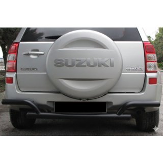 Heckschutz AK005-2 Schwarz (Edelstahl) Suzuki Grand Vitara 2005-2017