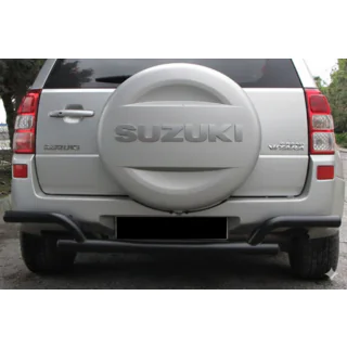 Heckschutz AK005-2 Schwarz (Edelstahl) Suzuki Grand Vitara 2005-2017