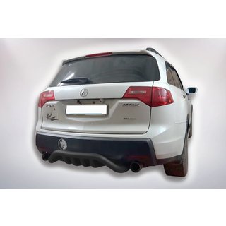 Heckschutzbügel B1-47 Schwarz (Edelstahl) Acura MDX 2007-2013 Foto 4