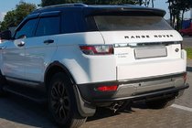 Range Rover Evoque 2012-2018 Heckschutz AK005-1 Schwarz (Edelstahl) Foto 1