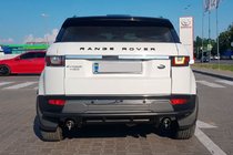 Range Rover Evoque 2012-2018 Heckschutz AK005-1 Schwarz (Edelstahl) Foto 2