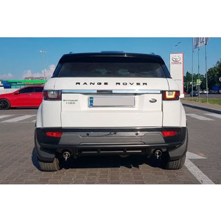 Heckschutz AK005-1 Schwarz (Edelstahl) Range Rover Evoque 2012-2018 Foto 2