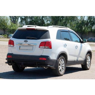Heckbügel AK003-2 Schwarz (Edelstahl) Kia Sorento II XM 2009-2014 Foto 1