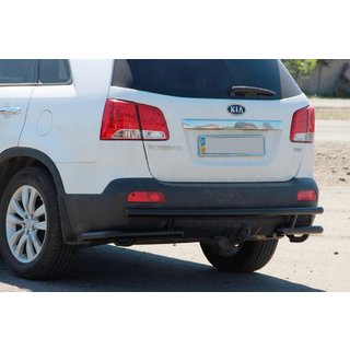 Heckbügel AK003-2 Schwarz (Edelstahl) Kia Sorento II XM 2009-2014 Foto 2